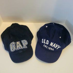 Set of 2 Baby Unisex Name Brand Baseball Hats GAP/Old Navy